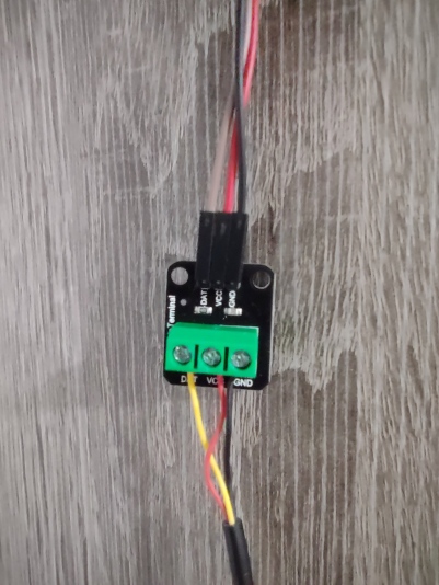 Sonda y adaptador unidos